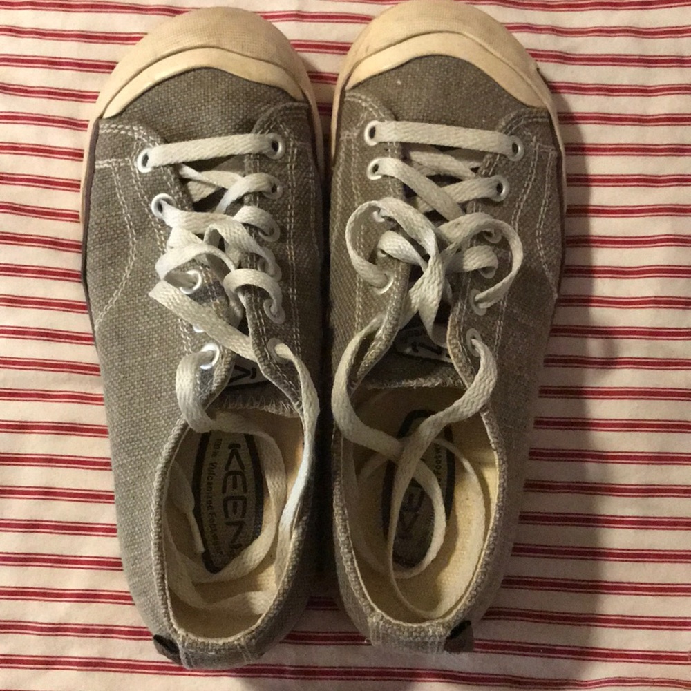 Olive green Keen sneakers